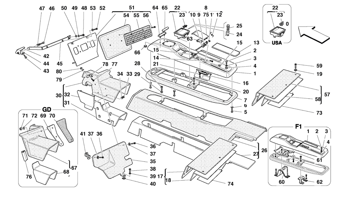 Schematic: Tunnel - Framework And Accessories