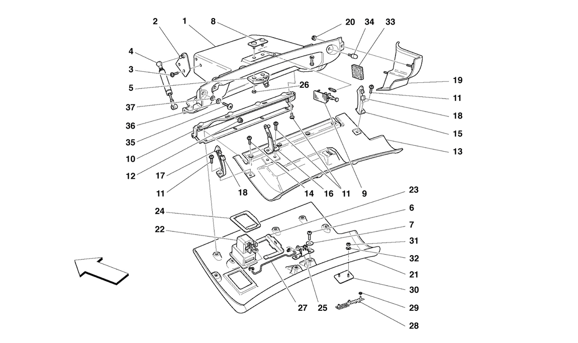 Schematic: Dashboard Drawer