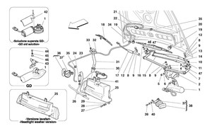 Windshield, Glass Washer And Horns