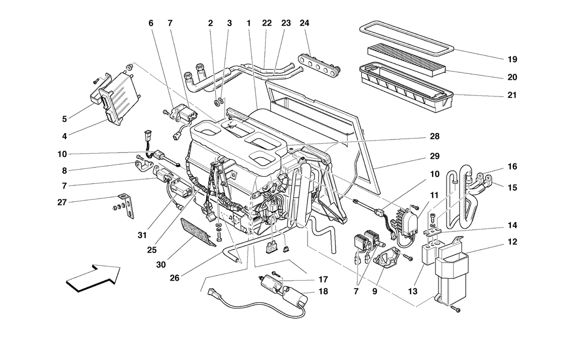 Schematic: Evaporator Unit