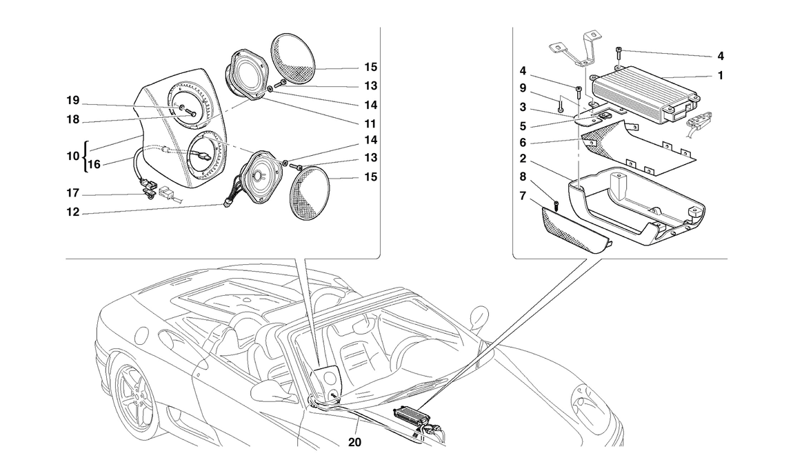 Schematic: Radio Amplifier System