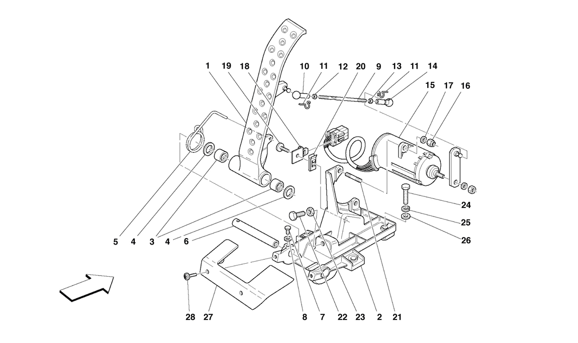 Schematic: Electronic Accelerator Pedal