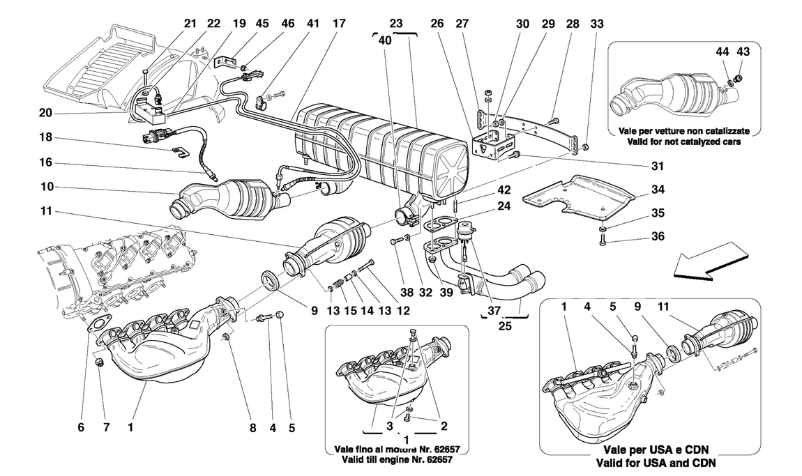 Schematic: Exhaust System