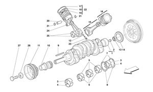 Driving Shaft - Connecting Rods And Pistons