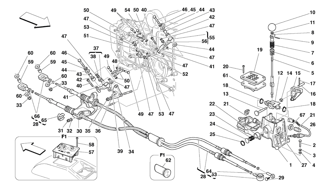 Schematic: Outside Gearbox Controls