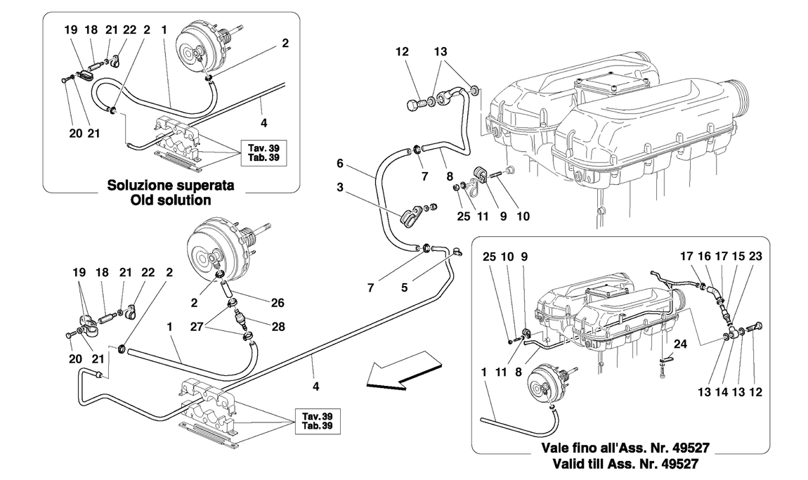 Schematic: Brake Booster System