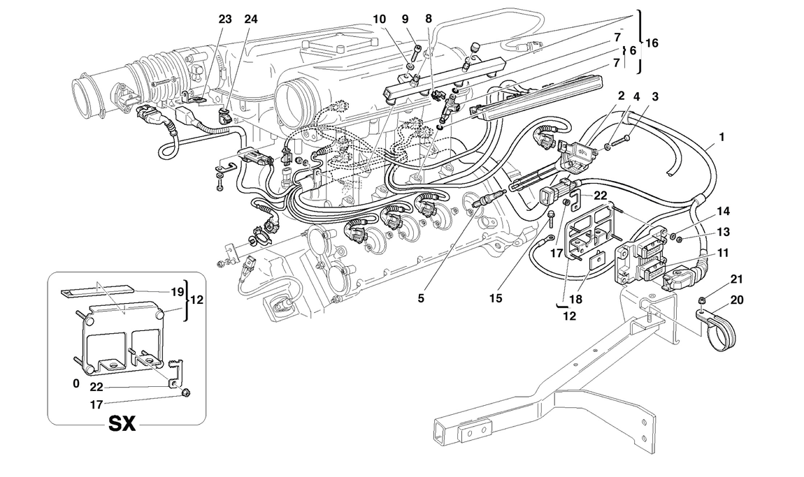 Schematic: Injection Device - Ignition