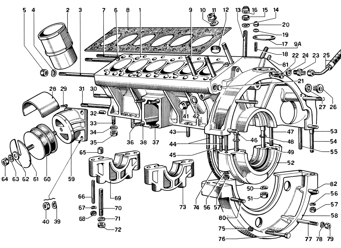 Schematic: Crankcase