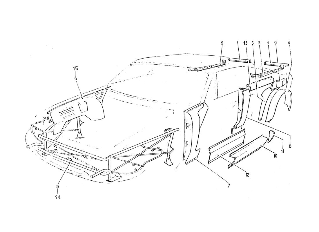 Schematic: Frame Work Body