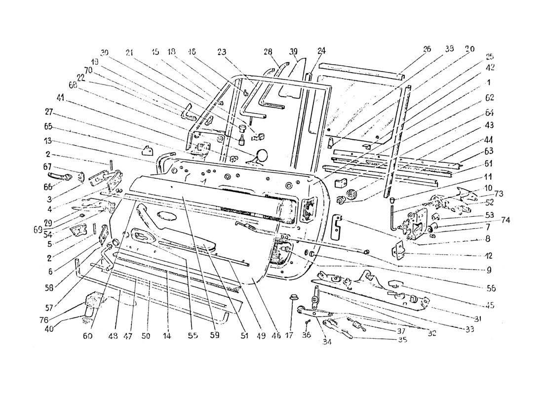 Schematic: Doors & Trim