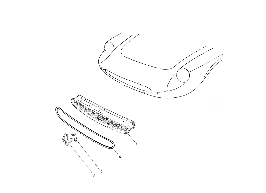 Schematic: Front Grill