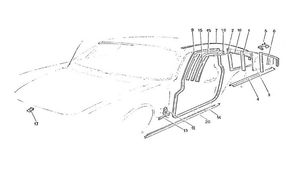 Rear Quarter Glass Trim & Door Seals