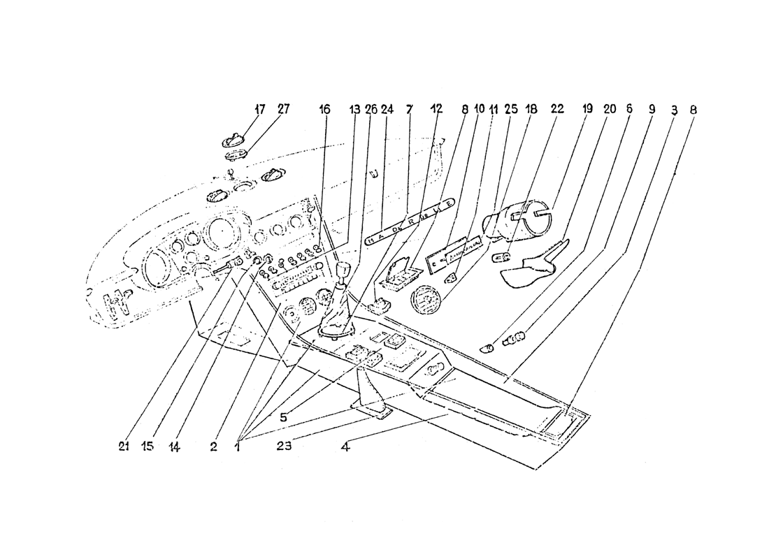 Schematic: Interior Switches - Air Vents & Trim