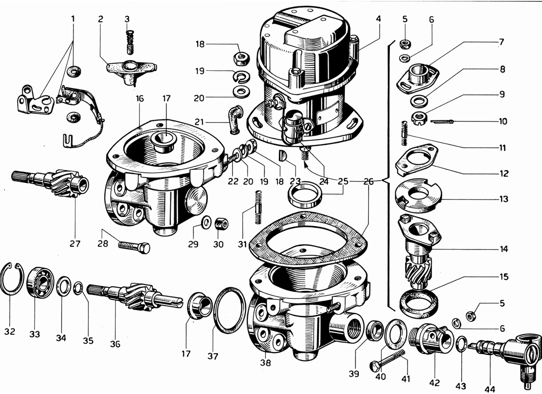 Schematic: Distributors And Controls