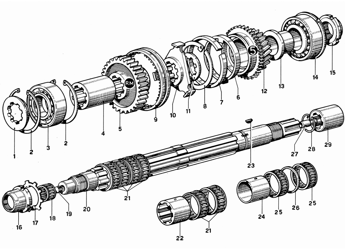 Schematic: Output Shaft