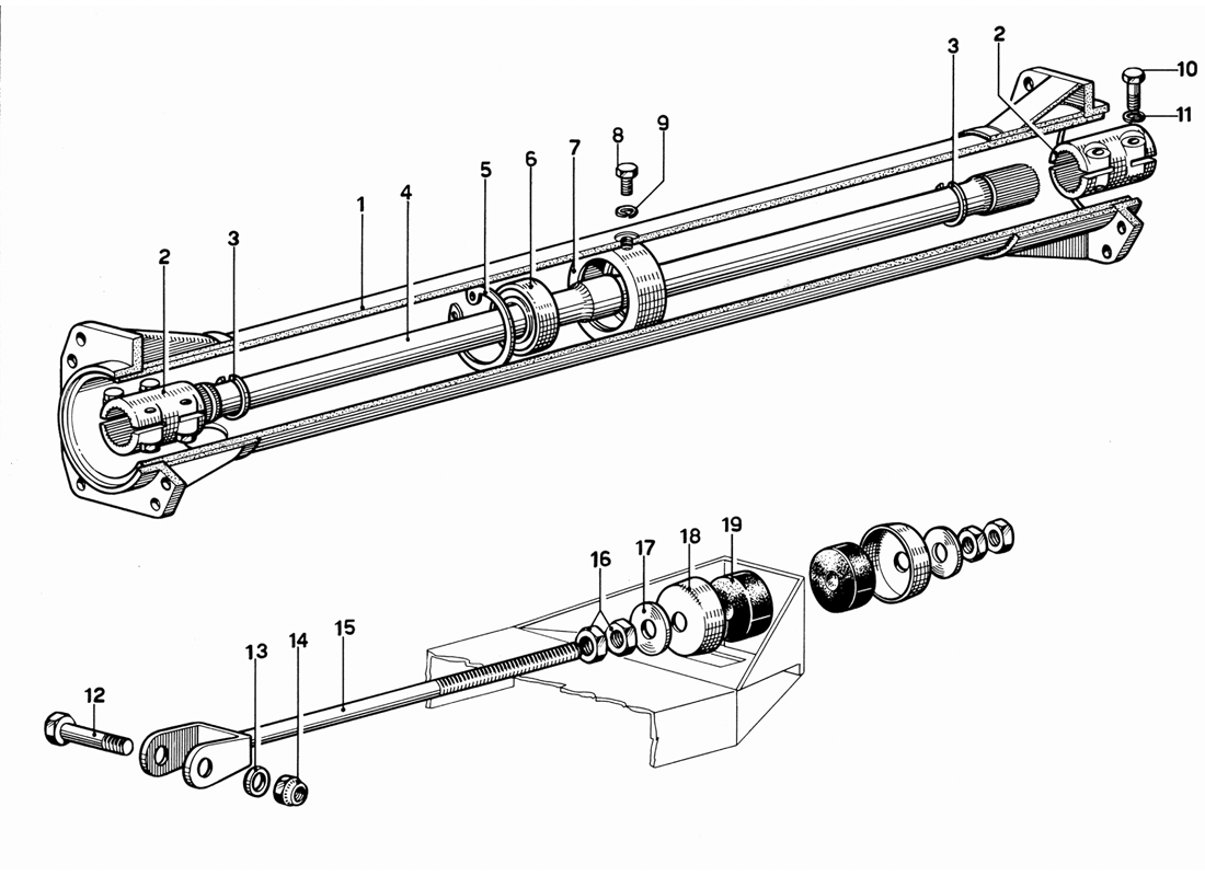 Schematic: Transmission Shaft