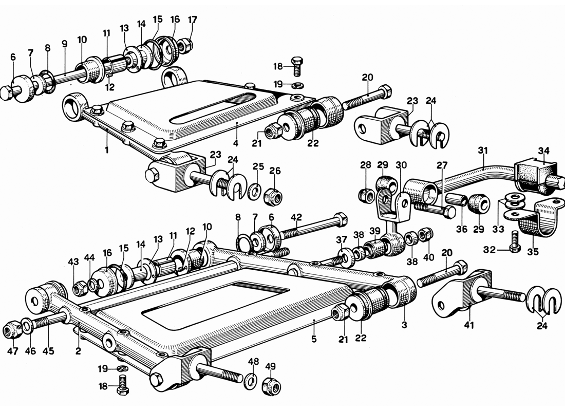 Schematic: Rear Suspension