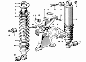 Rear Suspension - Damper And Self-Levelling Unit