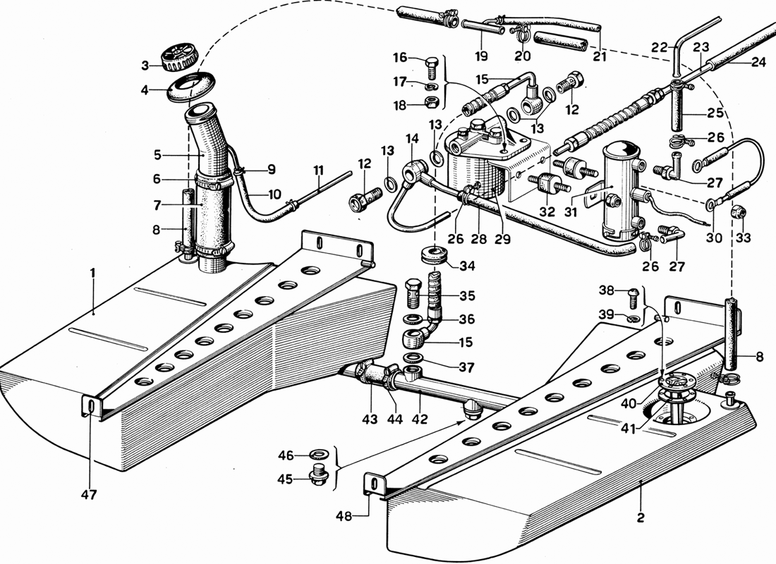 Schematic: Fueltanks