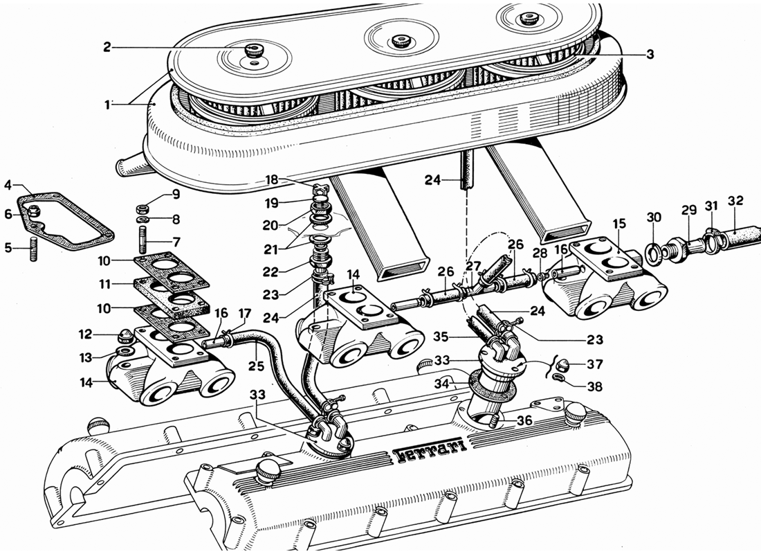 Schematic: Air Inlet With Blow-By