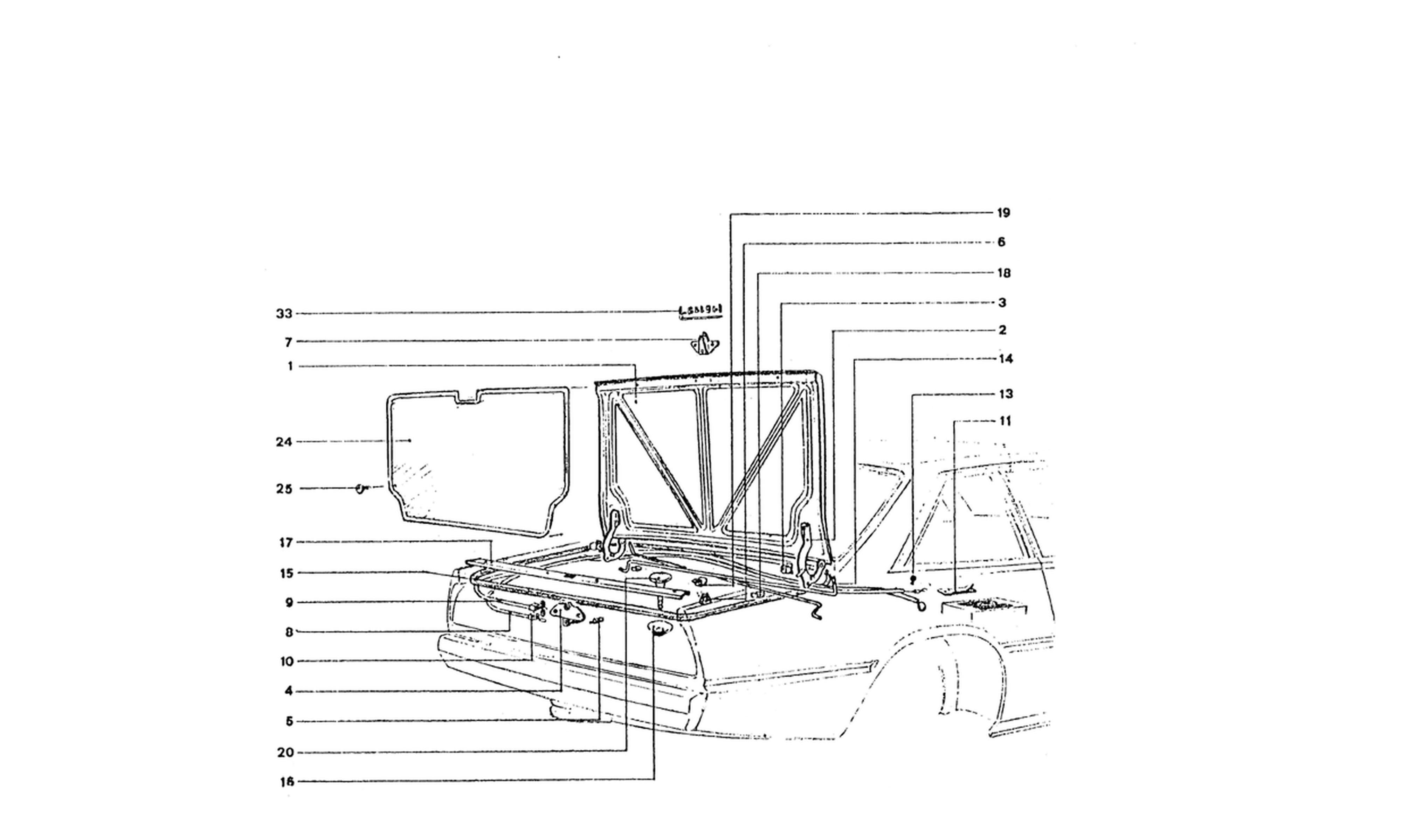 Schematic: Boot/Trunk Components