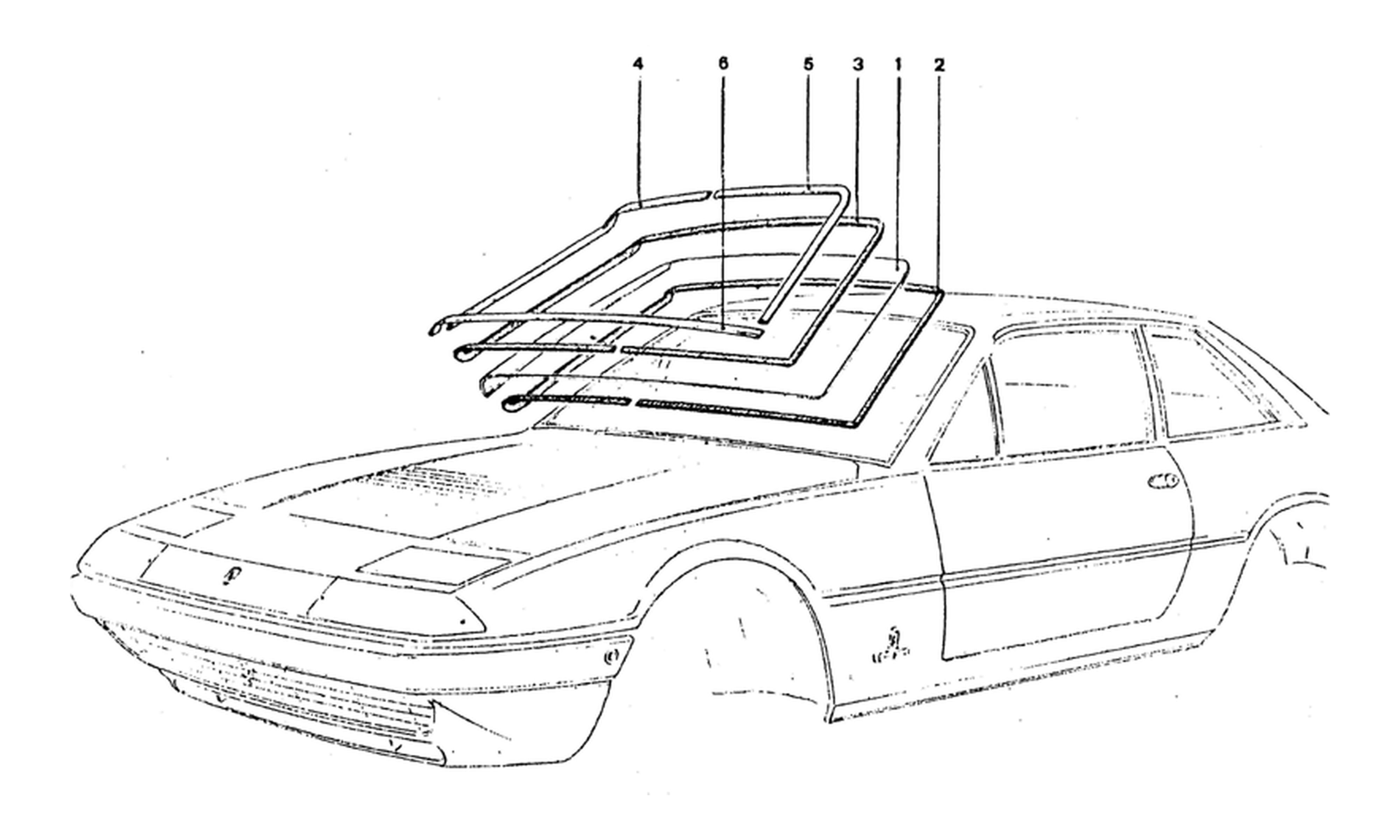 Schematic: Windscreen Components