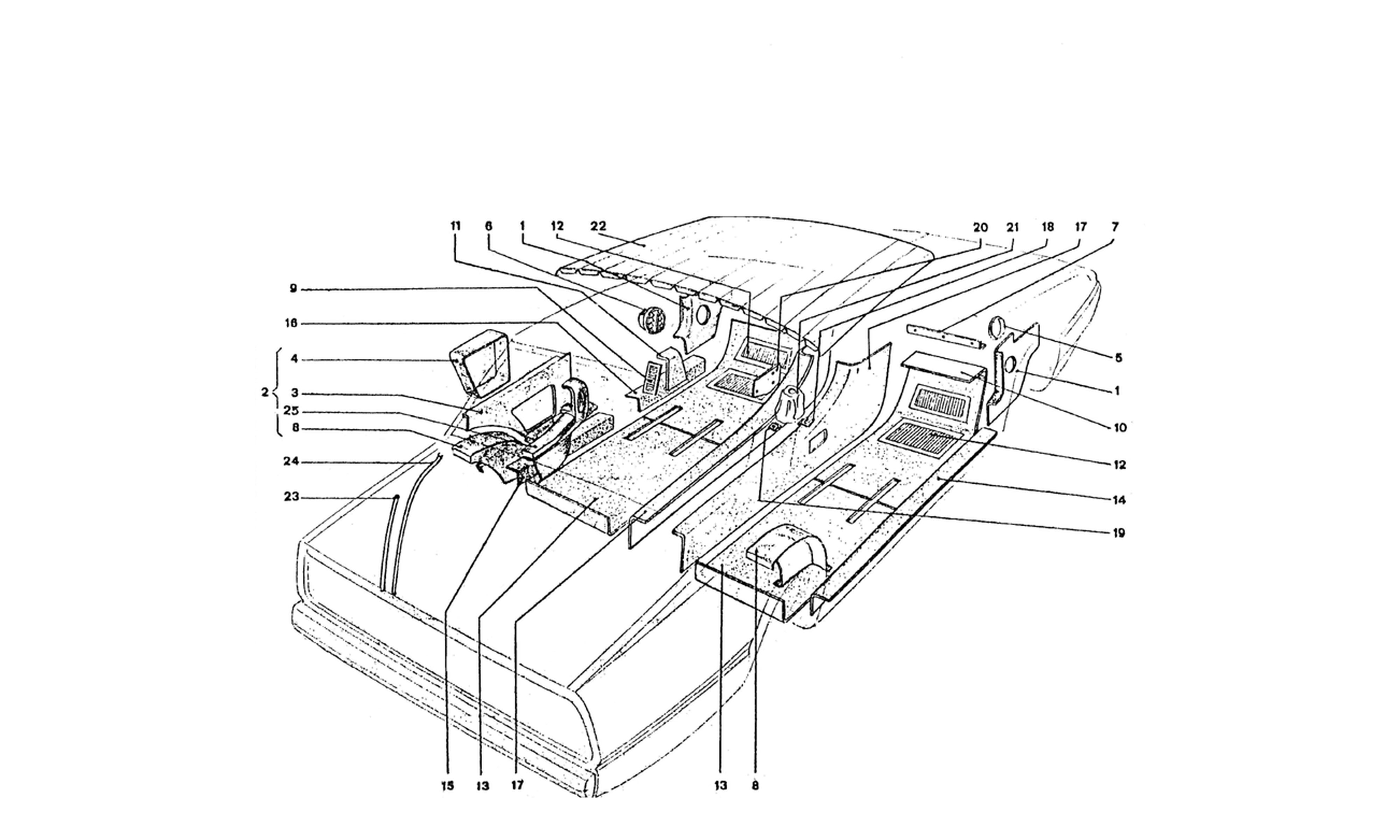Schematic: Interior Carpets And Trim