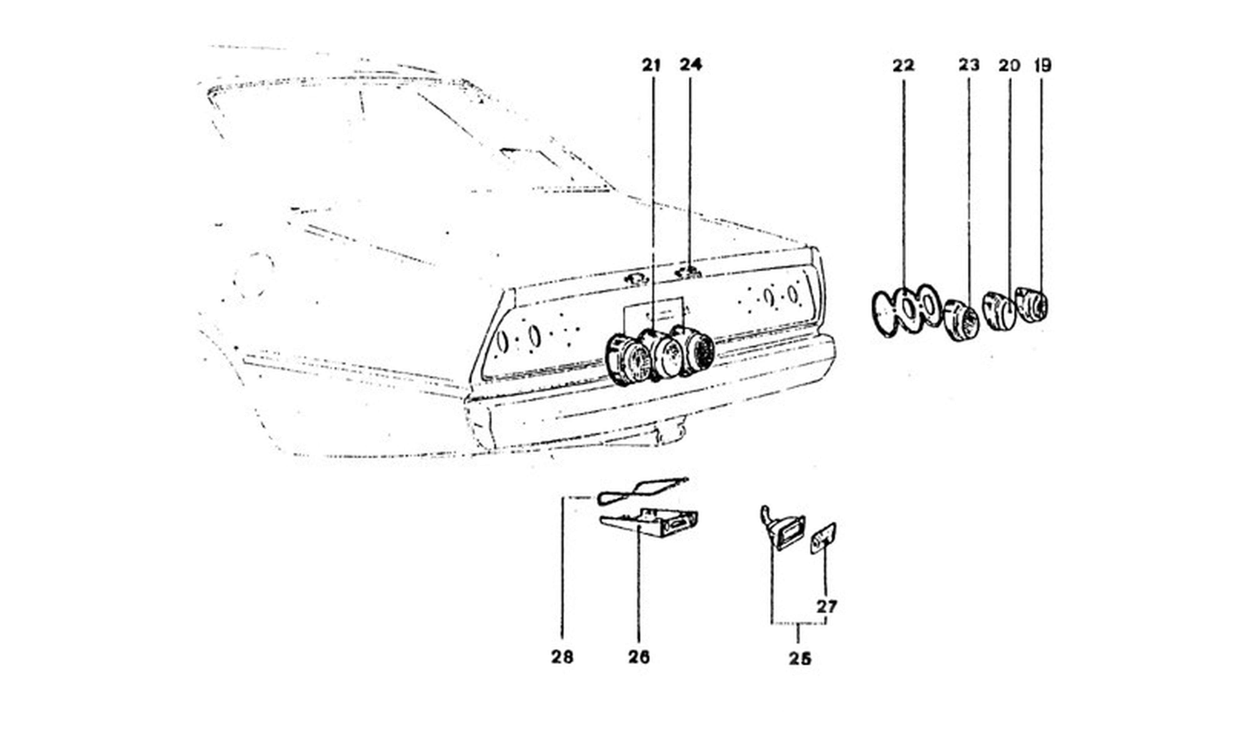 Schematic: Rear Lights Components