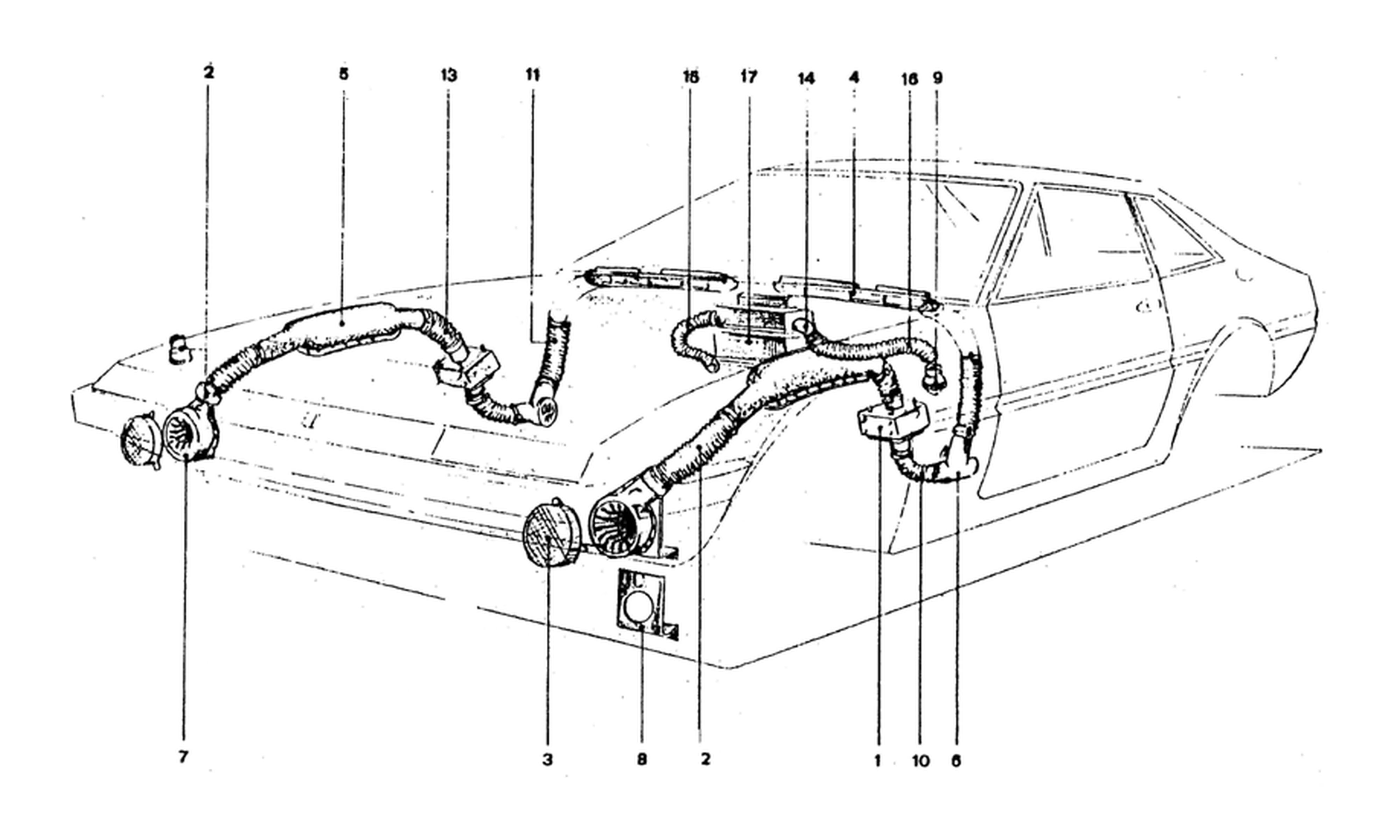 Schematic: Heating And Ventilation Components