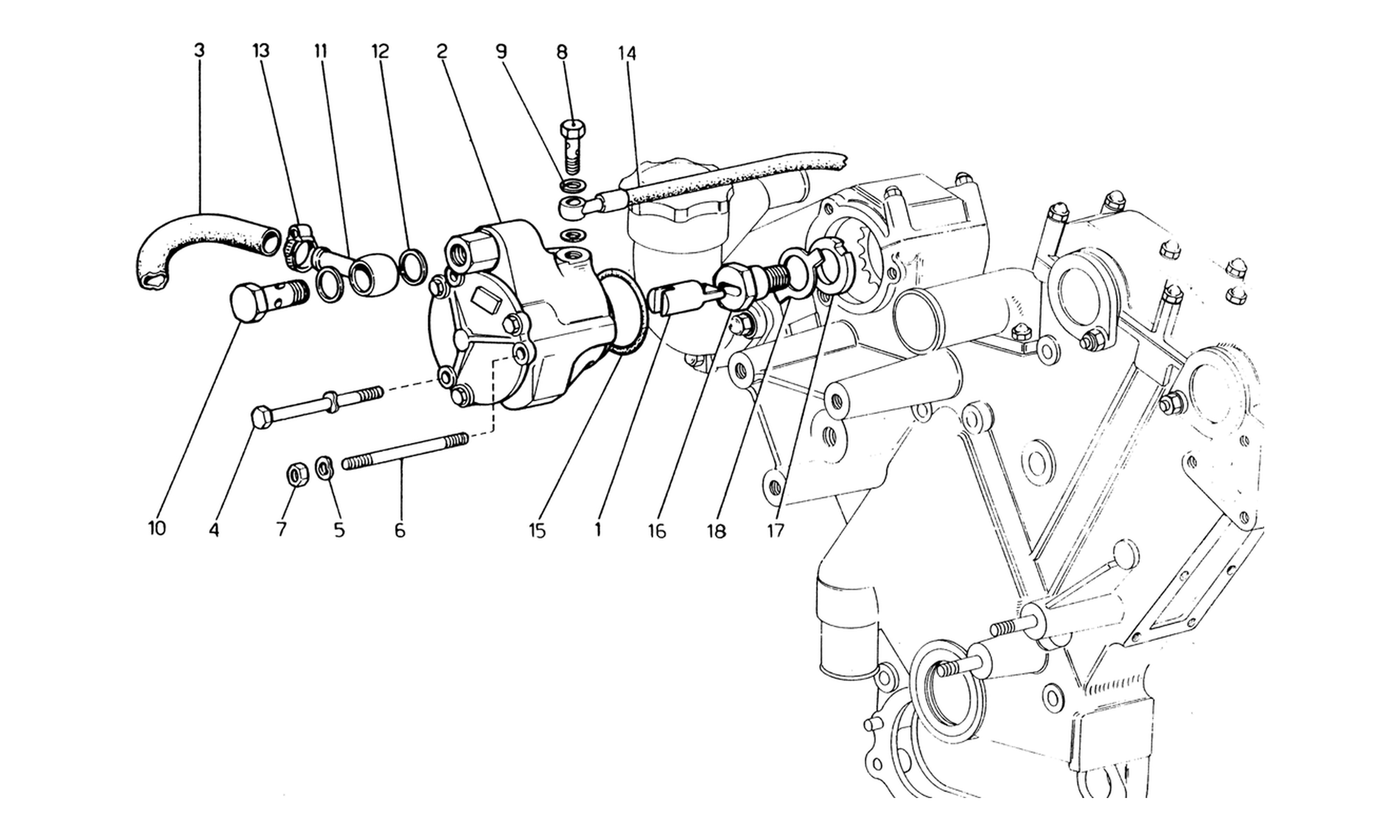 Schematic: Brake Booster Vacuum Pump