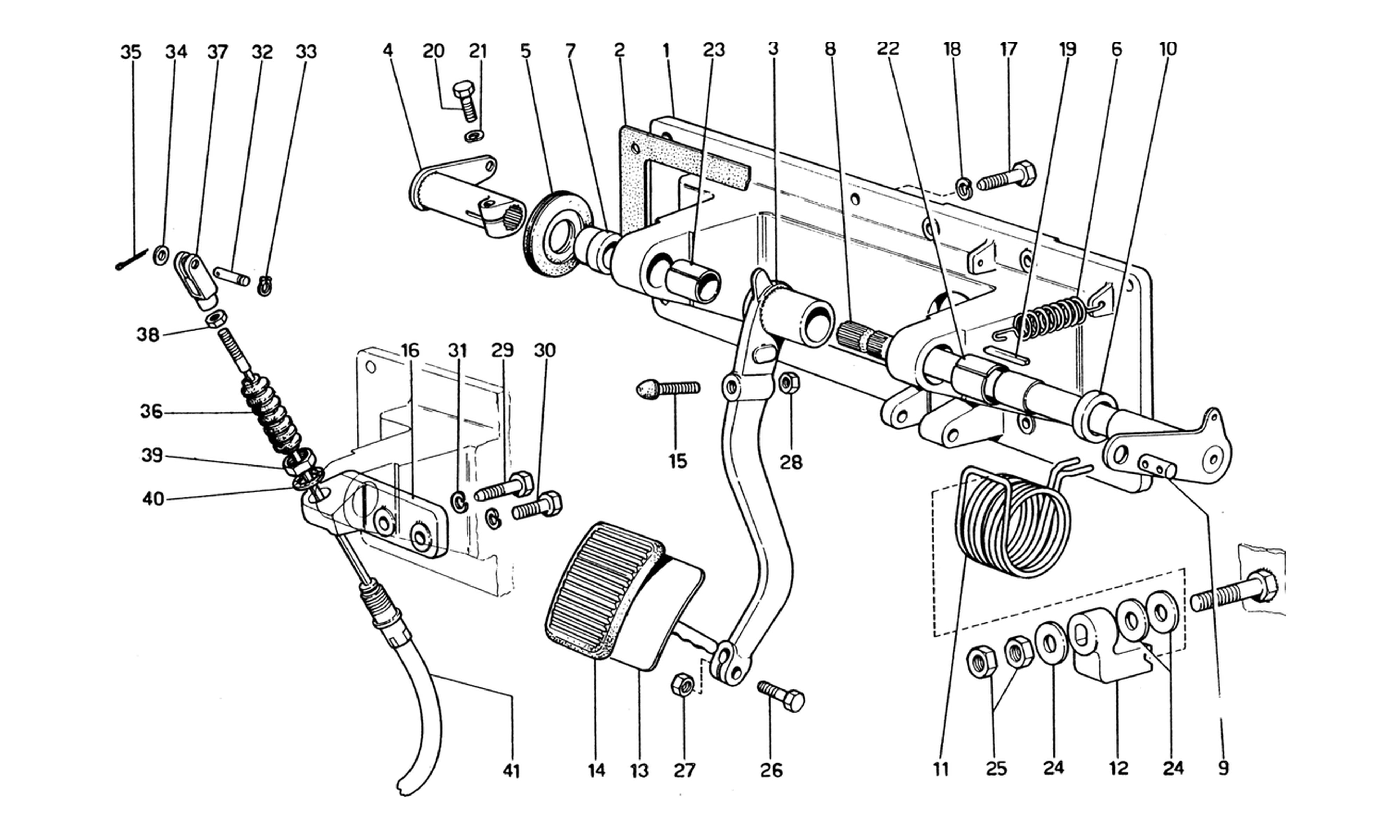 Schematic: Pedal Board - Clutch Control