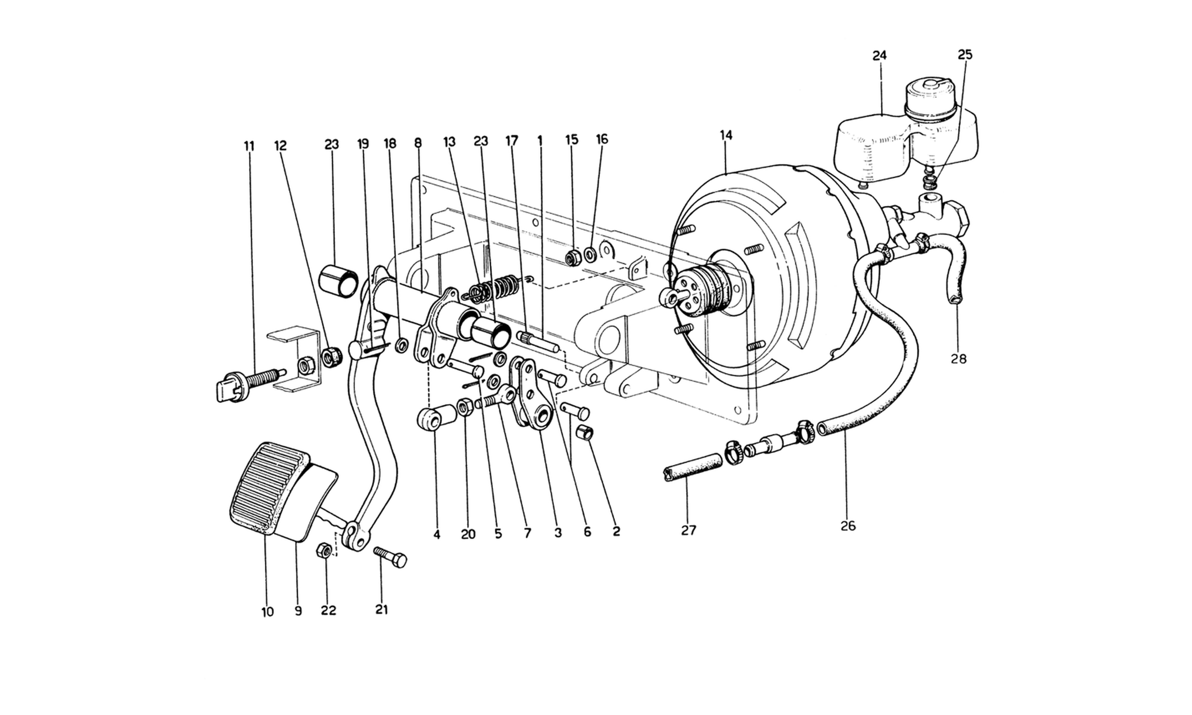 Schematic: Brake Hydraulic System