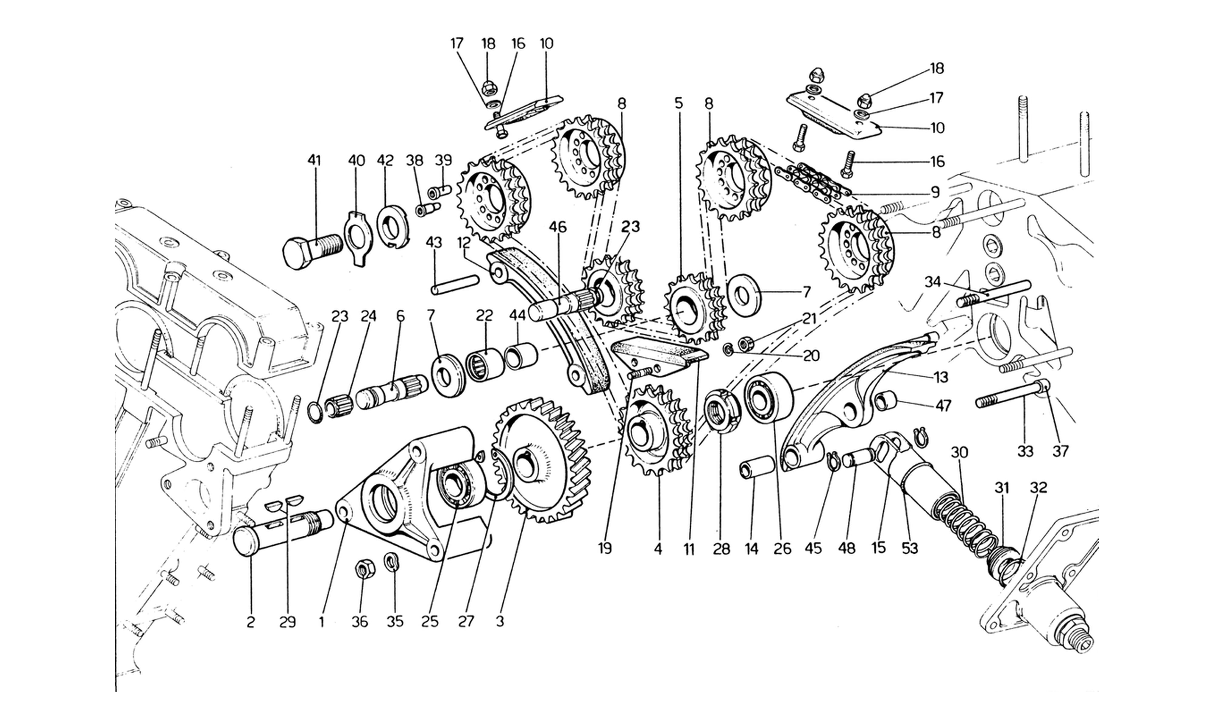 Schematic: Camshaft Drive