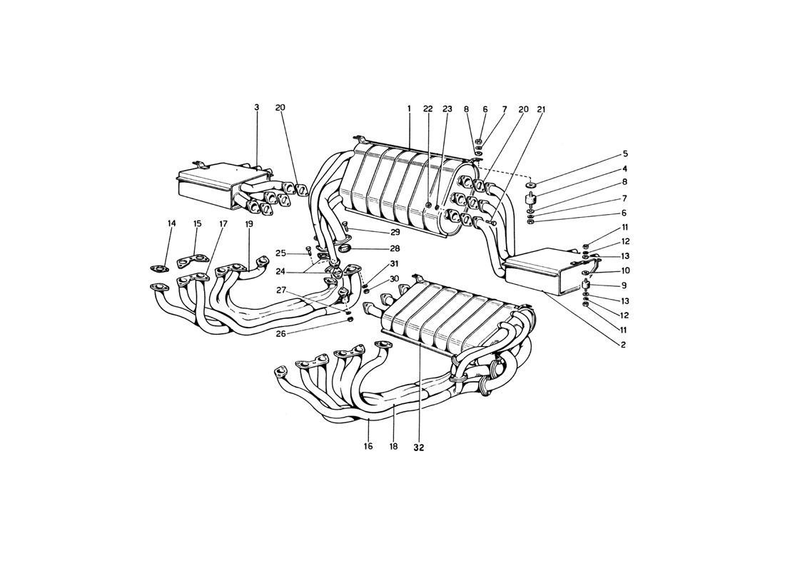 Schematic: Exhaust System