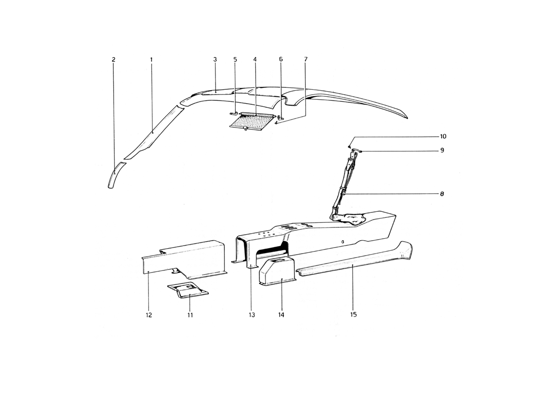 Schematic: Tunnel And Roof