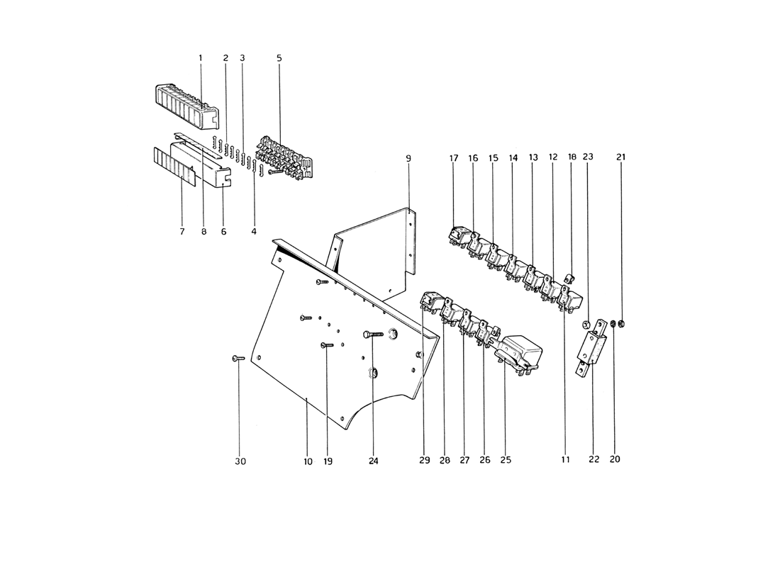 Schematic: Fuses And Relays