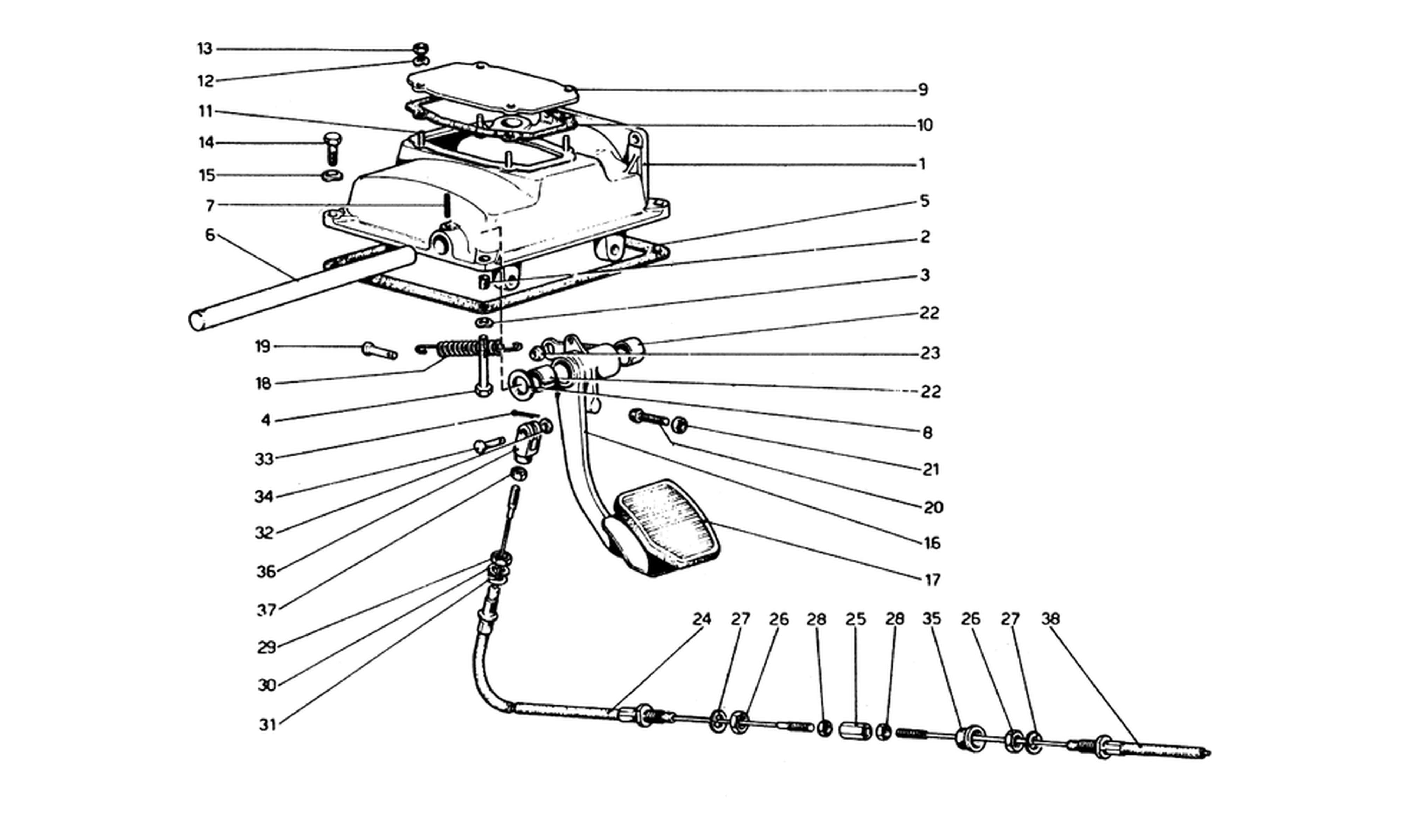 Schematic: Clutch Release Control