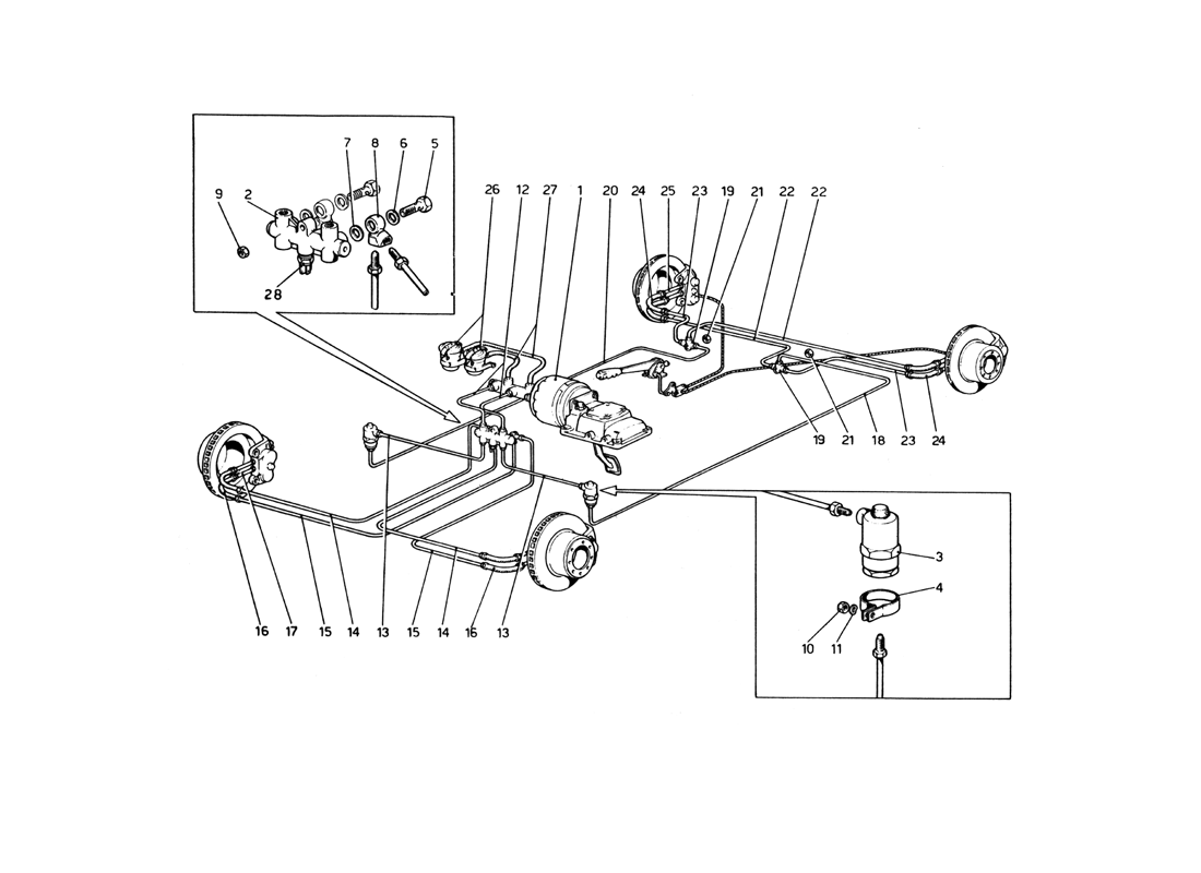 Schematic: Brake System