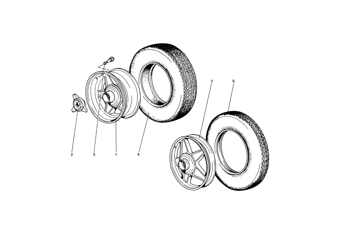 Schematic: Wheels