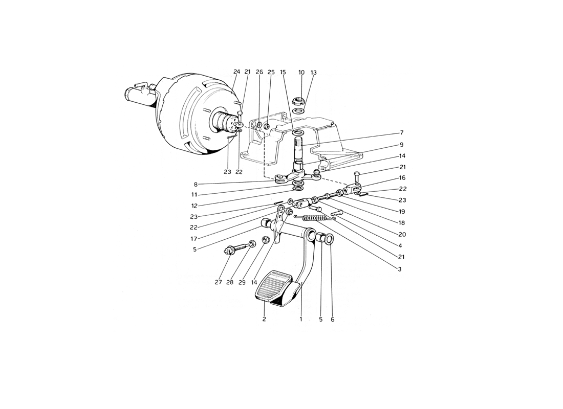 Schematic: Brake Hydraulic System (For Rhd)