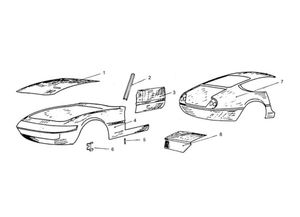 Front & Rear Outer Body Panels