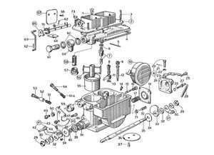 Carbuettor Weber 40 Dcn-20