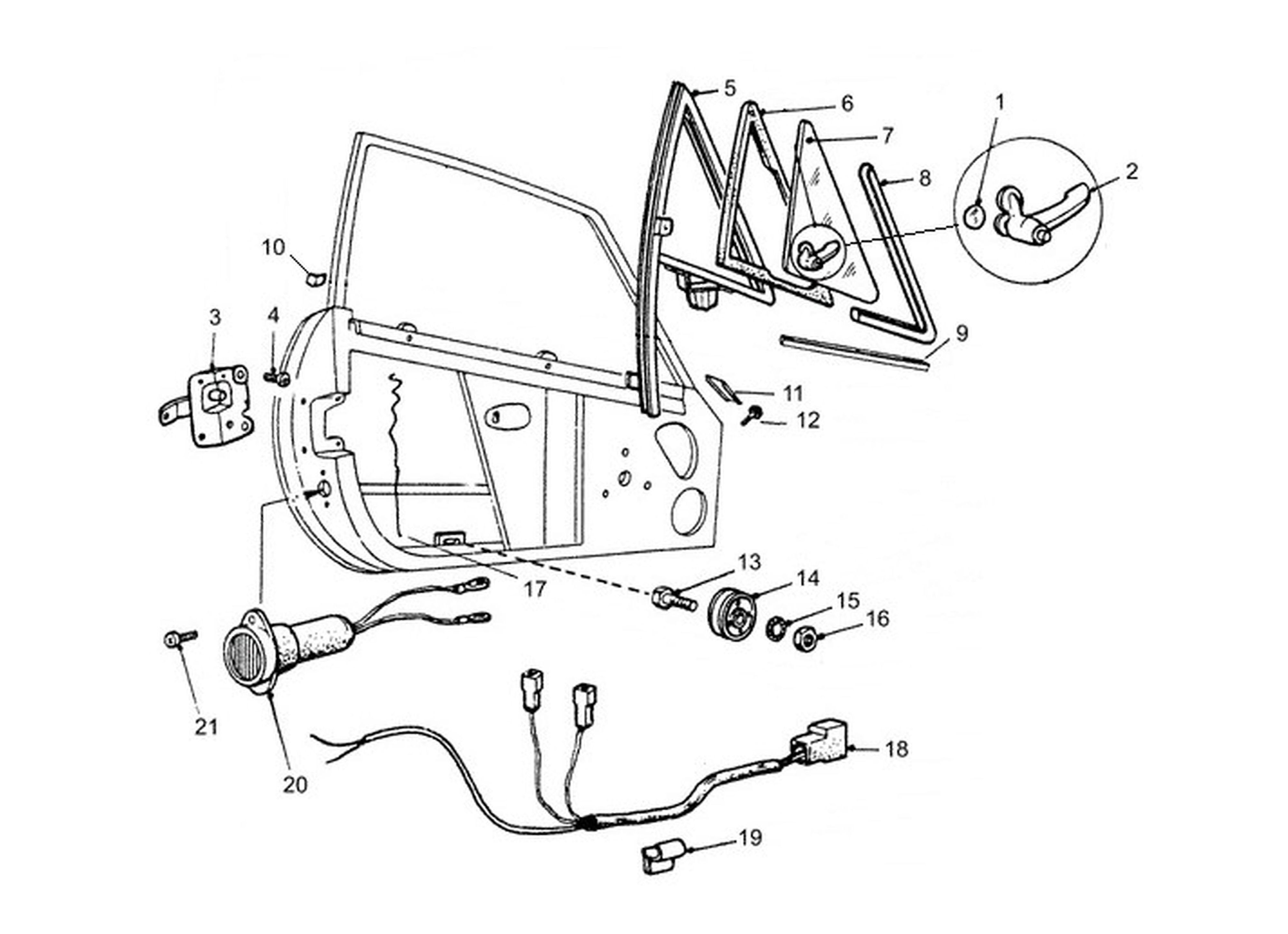 Schematic: Quarter Light Frame & Inner Light