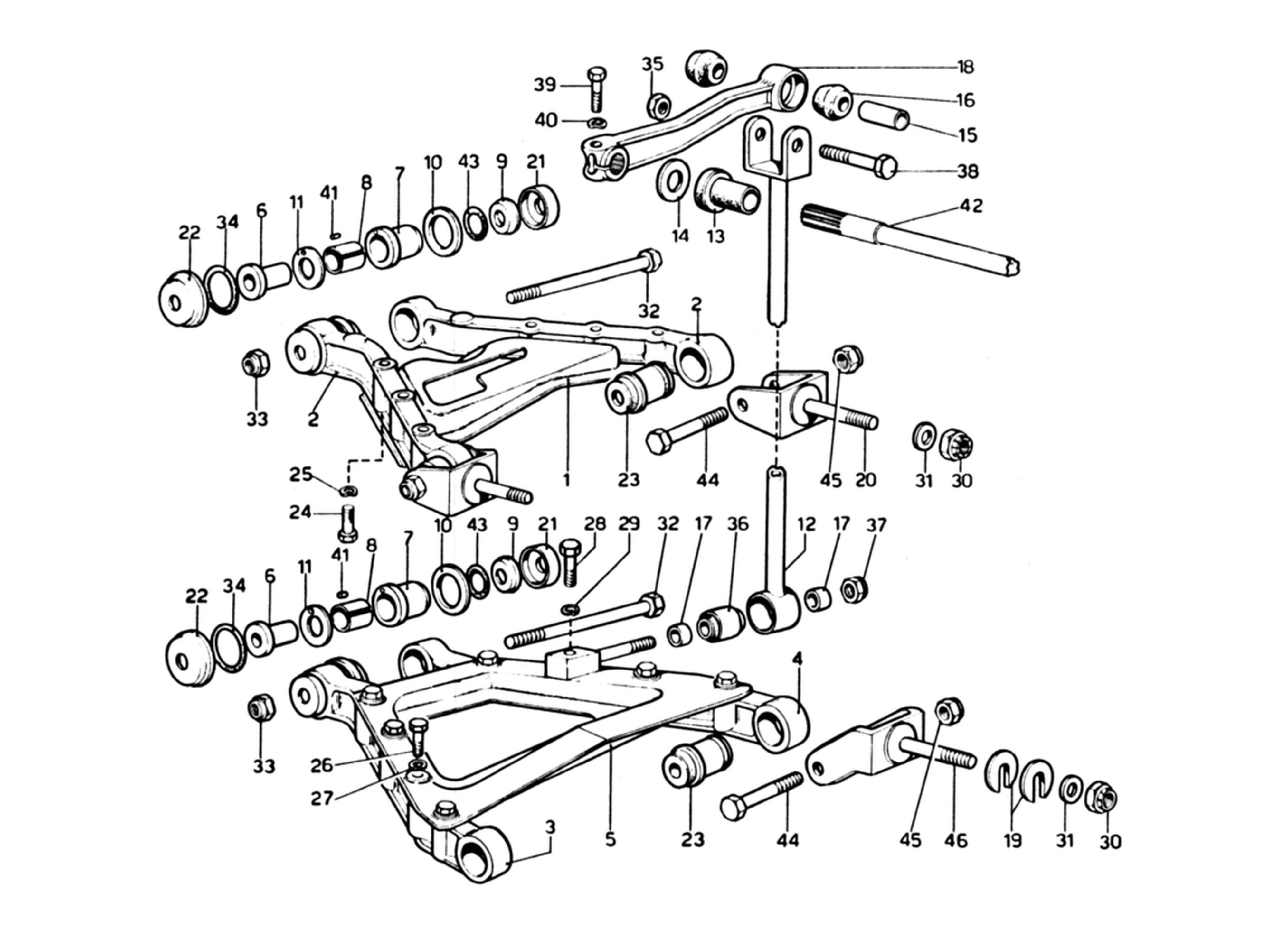 Schematic: Rear Suspension