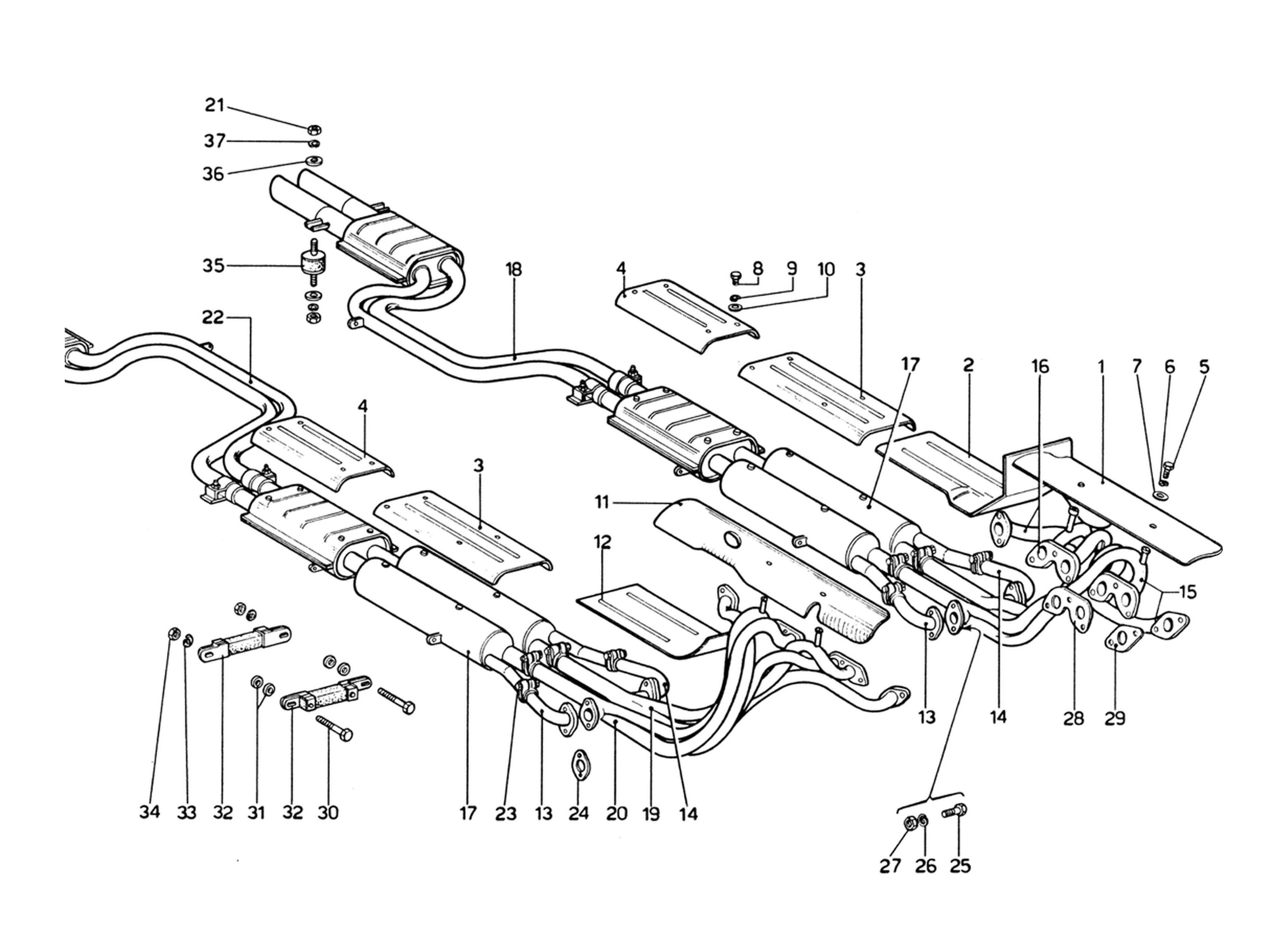 Schematic: Exhaust System