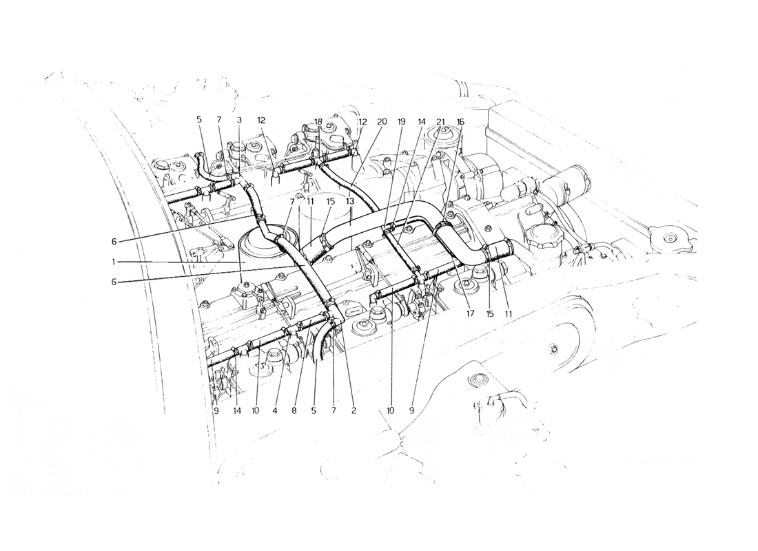 Schematic: Blow - By System (400 Automatic)