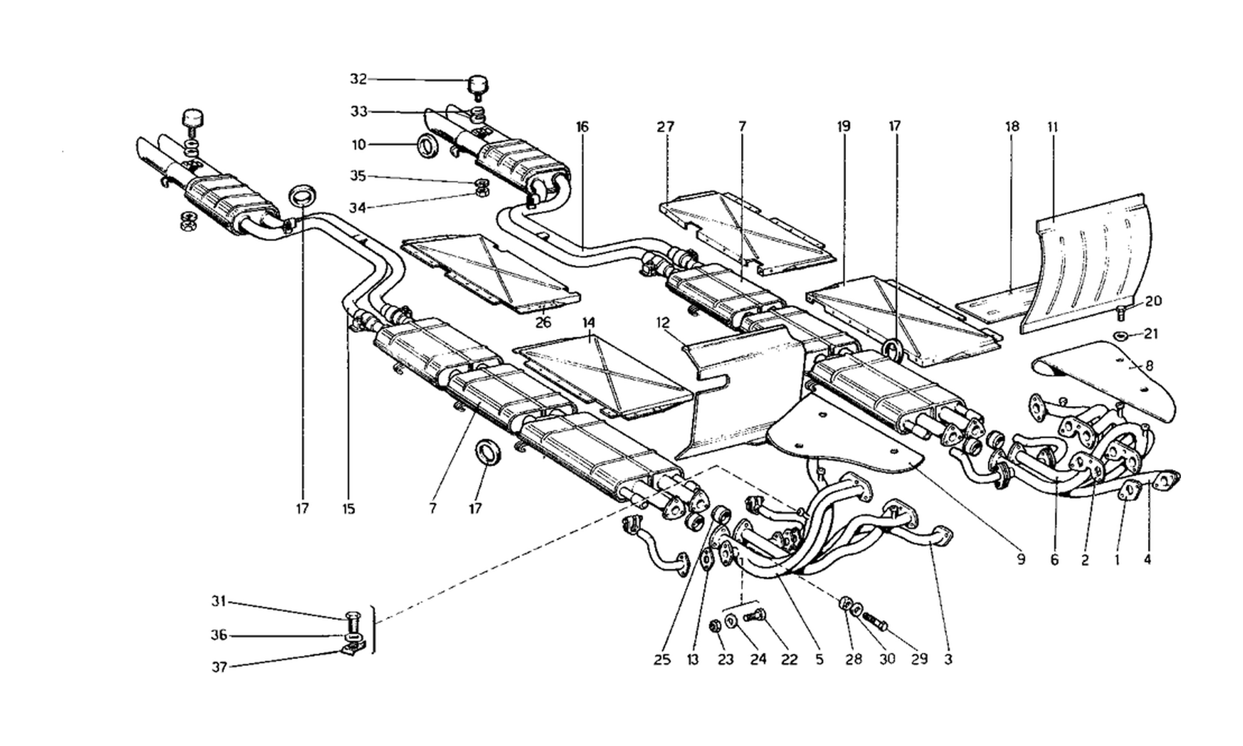 Schematic: Exhaust System