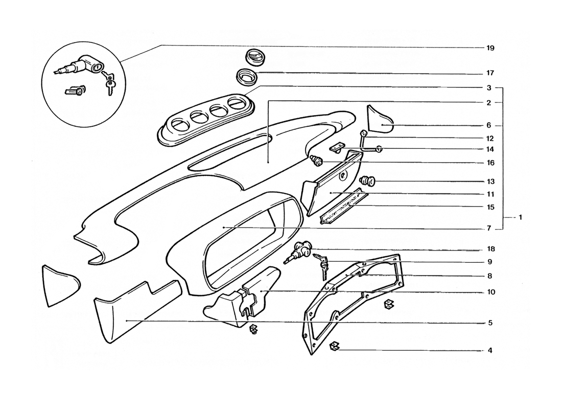 Schematic: Dash Binnacle