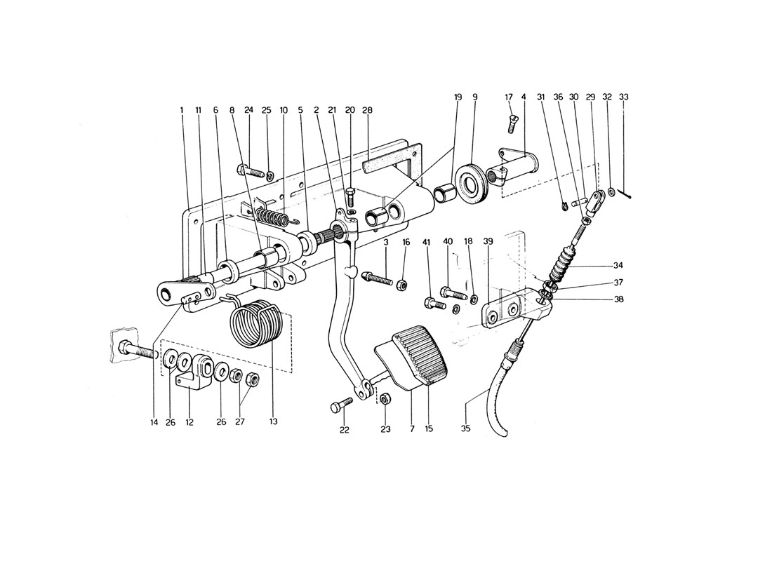 Schematic: Clutch Release Control (400 Gt)