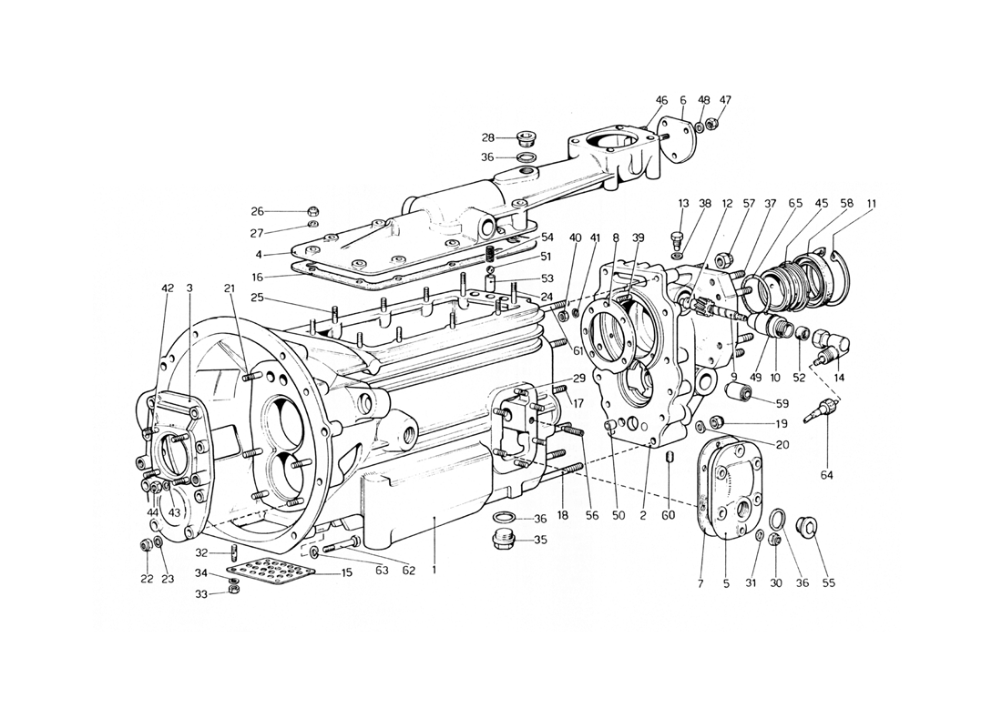 Schematic: Gearbox (400 Gt)